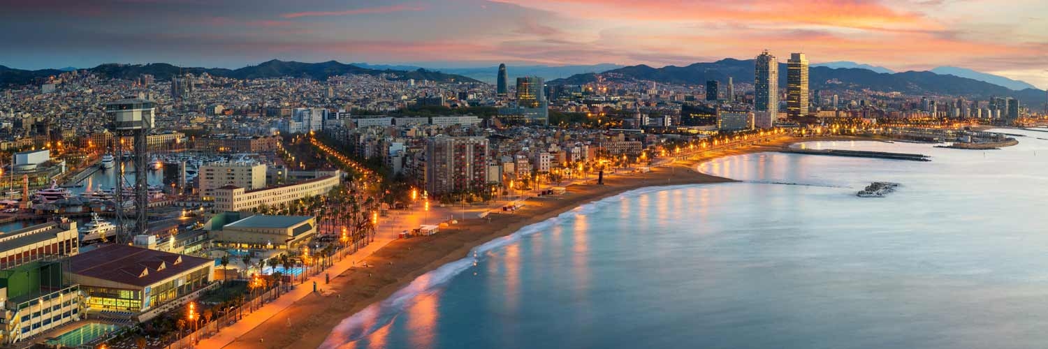 Barcelona Sunset View