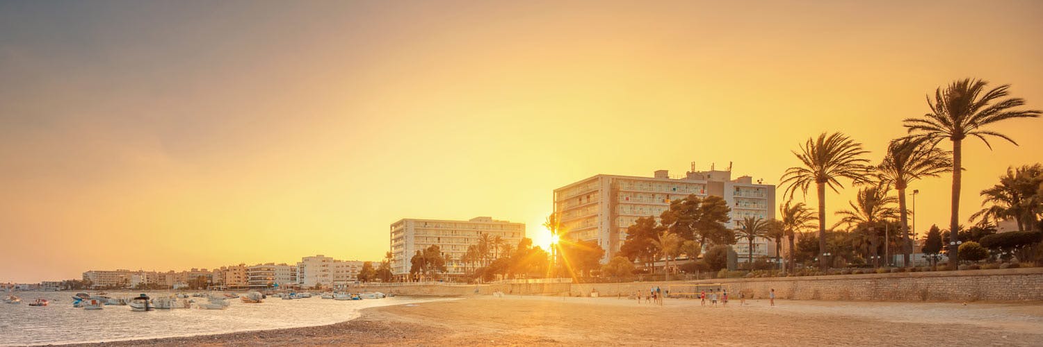 Ibiza Beach Sunset