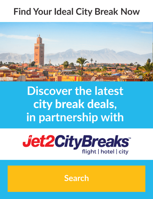 City Breaks Search with Jet2