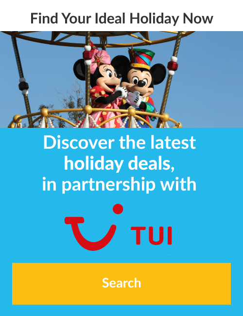 Search for holidays with TUI