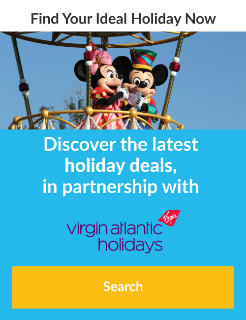 Search for holidays with Virgin Holidays