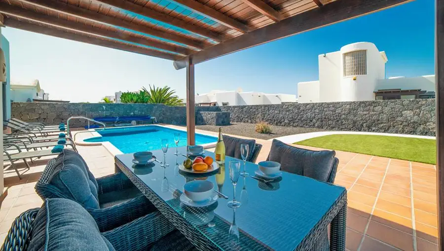 Villa Hermosa Lanzarote Alfresco Dining