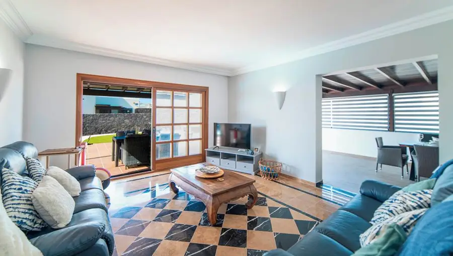 Villa Hermosa Lanzarote Living Room