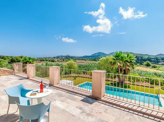 Balcony at Villa Casesnovas